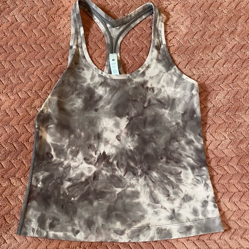 Lululemon Cool RB Short Tank Nulu Size 6